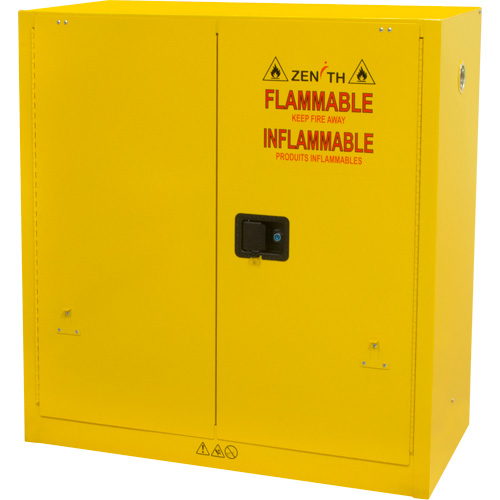 SGU465 Flammable Storage Cabinet, 30 gal., 2 Door, 43" W x 44" H x 18" D