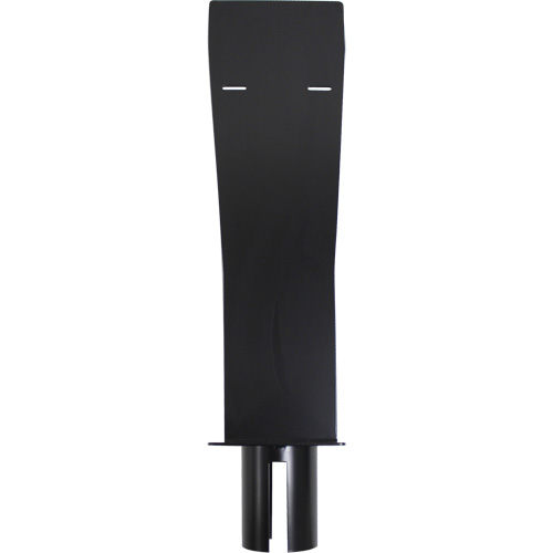 SGU790 Porte-distributeur pour poteaux de barri&egrave;re pour le contr&ocirc;le des foules, Noir