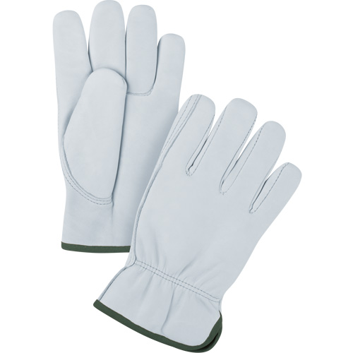 SGW785 Gants de conducteur de premi&egrave;re qualit&eacute;, Petit, Paume en Cuir fleur de ch&egrave;vre