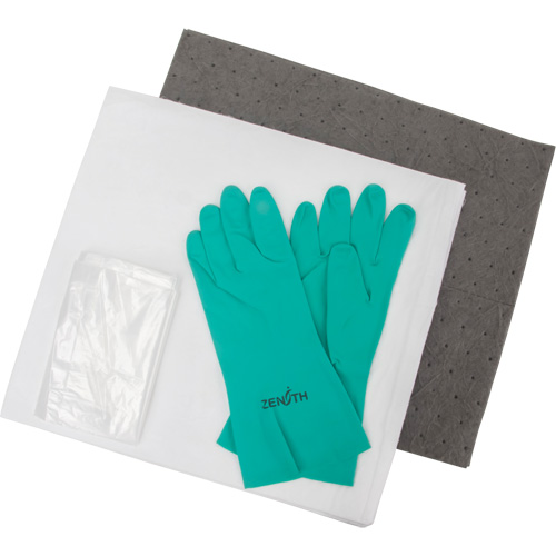 SGX527 Spill Kit, Oil Only/Universal, Bag, 5 US gal. Absorbancy