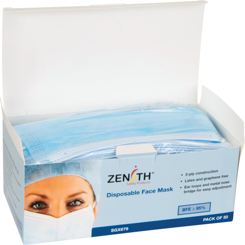 SGX679 Disposable Face Masks, Non-Medical