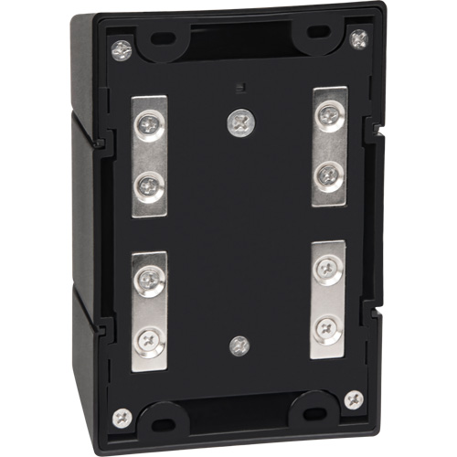 SHH170 Barri&egrave;re murale magn&eacute;tique avec bande magn&eacute;tique, Plastique, Fixation magn&eacute;tique, 15', Ruban Noir et jaune