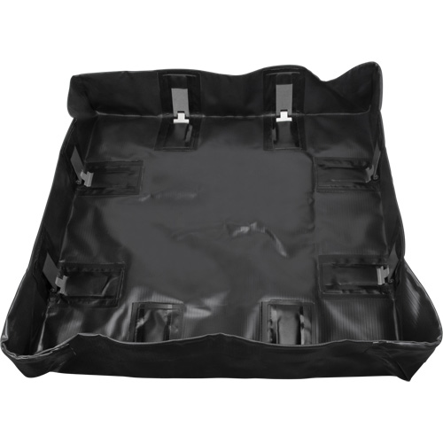 SHK118 Berme repliable, Capacit&eacute; 179 gal. US, 6' la x 8' lo x 6" h, Support &agrave; encliqueter