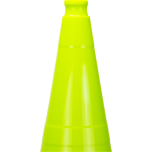 SHL482 Premium Traffic Cone, 28", Lime Green