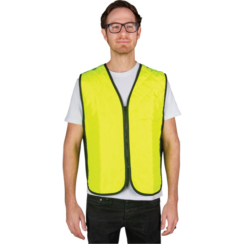 SHL859 Veste refroidissante &agrave; &eacute;vaporation, Moyen, Jaune lime haute visibilit&eacute;