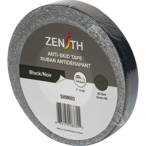 SHM693 Anti-Skid Tape, 1" x 60', Black