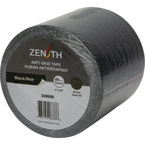 SHM696 Anti-Skid Tape, 6" x 60', Black