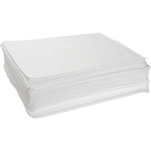 SHN388 Meltblown Sorbent Pads, Oil Only, 15" x 19", 10 gal. Absorbancy