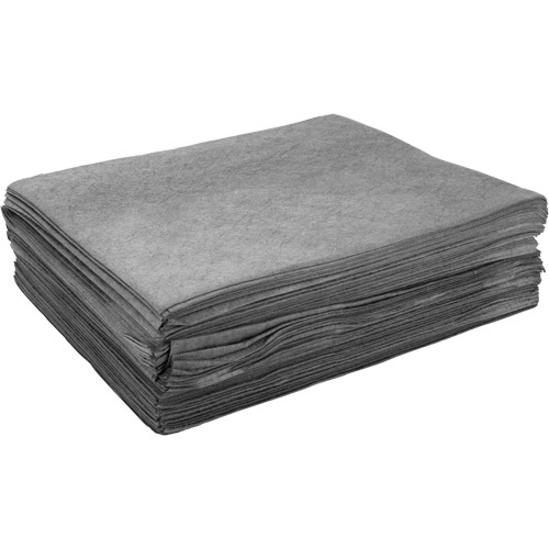 SHN391 Meltblown Sorbent Pads, Universal, 15" x 19", 8 gal. Absorbancy