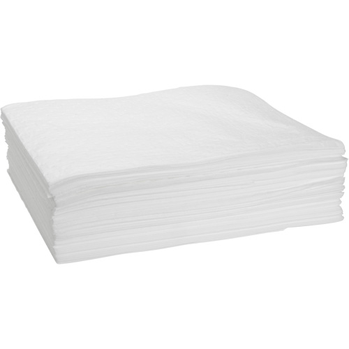 SHN394 Bonded Sorbent Pad, Oil Only, 15" x 19", 10 gal. Absorbancy