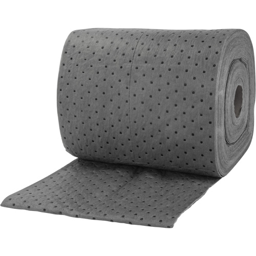 SHN409 Rouleaux absorbants li&eacute;es, Lourd, 150' lo x 15" la, Absorption 10 gal.