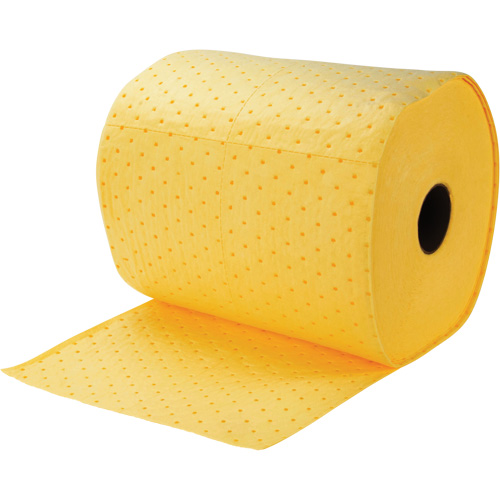 SHN411 Bonded Sorbent Rolls, Mediumweight, 150' L x 15" W, 8 gal. Absorbancy