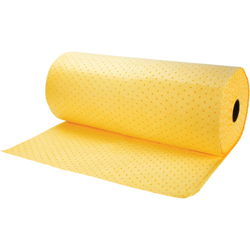 SHN412 Bonded Sorbent Rolls, Mediumweight, 150' L x 30" W, 16 gal. Absorbancy