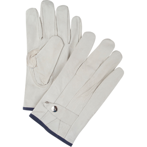 SM591 Standard-Duty Ropers Gloves, X-Large, Grain Cowhide Palm