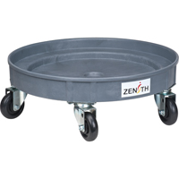 Leak Containment Drum Dolly, 24.25" dia. X 8.625" H, 1.5 US Gal. Spill Cap. DC467 | Zenith Safety Products