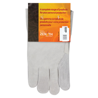 Standard-Duty Work Gloves, Large, Split Cowhide Palm SAL592R | Zenith Safety Products