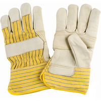 Winter-Lined Patch-Palm Fitters Gloves, X-Large, Grain Cowhide Palm, Cotton Fleece Inner Lining SAM023R | Zenith Safety Products