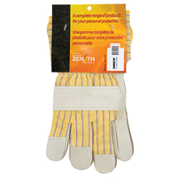 Winter-Lined Patch-Palm Fitters Gloves, X-Large, Grain Cowhide Palm, Cotton Fleece Inner Lining SAM023R | Zenith Safety Products