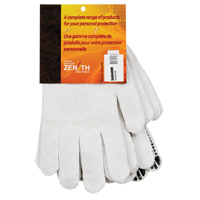 Gants tricotés à pois, Poly/coton, Un côté, Calibre 7, Petit SAN489R | Zenith Safety Products