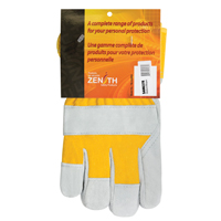 Gants d'ajusteur doublés pour l'hiver à chaleur supérieure, Moyen, Paume en Cuir de vache refendu, Doublure en Thinsulate<sup>MC</sup> SAN637R | Zenith Safety Products