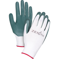 SAO157R Gants enduits confortables de premi&egrave;re qualit&eacute;, 7, Rev&ecirc;tement Nitrile, Calibre 13, Enveloppe en Polyester