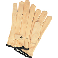Winter-Lined Ropers Gloves, Small, Grain Cowhide Palm, Fleece Inner Lining SAP215 | Zenith Safety Products