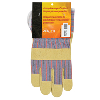 SAP353R Gants d'ajusteur &agrave; confort sup&eacute;rieur, T-Grand, Paume en Cuir de porc refendu, Doublure en Coton