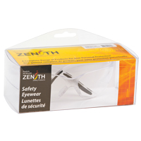 Lunettes de sécurité série Z500, Lentille Transparent, Revêtement Anti-égratignures, CSA Z94.3 SAP877R | Zenith Safety Products