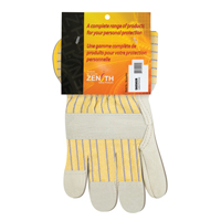 SAS502R Gants d'ajusteur &agrave; paume s&egrave;che d'usage standard, Dames, Paume en Cuir fleur de vache, Doublure en Coton
