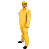 Vêtement imperméable résistant aux flammes RZ600, Petit, Jaune SEH106 | Zenith Safety Products