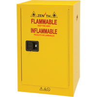 SDN642 Armoire pour produits inflammables, 12 gal., 1 Porte(s), 23" La x 35" h x 18" p