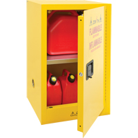 Flammable Storage Cabinet, 12 gal., 1 Door, 23" W x 35" H x 18" D SDN642 | Zenith Safety Products