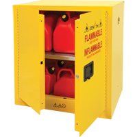 Armoire pour produits inflammables, 22 gal., 2 Porte(s), 35" La x 35" h x 22" p SDN644 | Zenith Safety Products