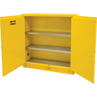 Flammable Storage Cabinet, 24 gal., 2 Door, 43" W x 44" H x 12" D SDN645 | Zenith Safety Products