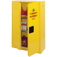 Flammable Storage Cabinet, 45 gal., 2 Door, 43" W x 65" H x 18" D SDN647 | Zenith Safety Products