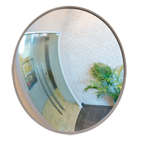 Convex Mirror with Bracket, Indoor/Outdoor, 26" Diameter SDP502 | Zenith Safety Products