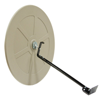 Convex Mirror with Bracket, Indoor/Outdoor, 30" Diameter SDP503 | Zenith Safety Products