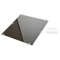 Miroir plat, 12" ha x 12" la, Non encadré SDP510 | Zenith Safety Products