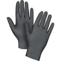 SGQ363 Vending Pack Disposable Gloves, 2X-Large, Nitrile, 5-mil, Powder-Free, Black