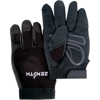 ZM300 Mechanic's Gloves, Grain Leather Palm, Size 2X-Large SEB231R | Zenith Safety Products