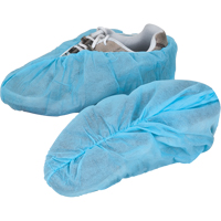 Couvre-chaussures, Grand, Polypropylène, Bleu SEC389 | Zenith Safety Products