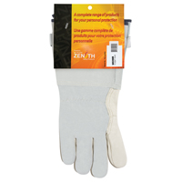 Standard-Duty Snug Wrist Work Gloves, X-Large, Grain Cowhide Palm SEE290R | Zenith Safety Products