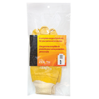 SEE799R Gants &agrave; fini rugueux et r&eacute;sistants aux produits chimiques, Taille 9, 10" lo, PVC, Doublure en Interlock, Poids lourd