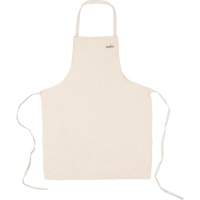 Apron, Cotton, 36" L x 29" W, Natural SEE852R | Zenith Safety Products