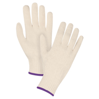 SDS937 Gants en tricot d'usage standard, Poly/coton, Calibre 7, T-petit