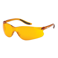 SEE955R Z500 Series Glasses, Orange Lens, Anti-Scratch, Meets/Exceeds CSA Z94.3