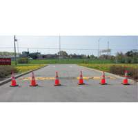 SEF028 Traffic Cone, 28", Orange, 4" & 6" Reflective Collar(s)