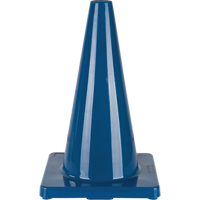 Cône de couleur pour la signalisation, 18", Bleu SEH136 | Zenith Safety Products