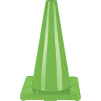 Coloured Traffic Cone, 18", Green SEH139 | Zenith Safety Products