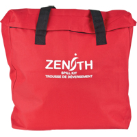 Spill Kit Bag, Nylon, 1 Pockets, Red SEI557 | Zenith Safety Products
